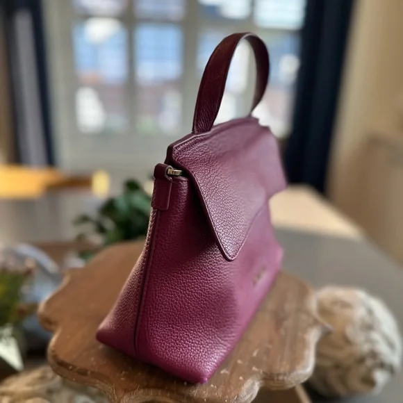 Furla Women's Rich Purple Satchel - Picture 6 of 8